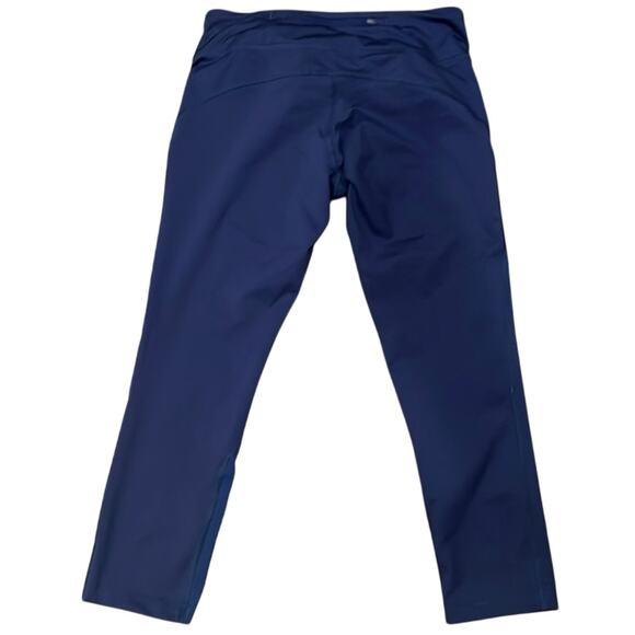 Nike Women's Dri-FIT Power Essential Cropped Running Tight Dark Blue Size S - Picture 3 of 9